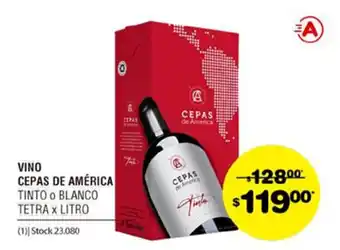 Atomo Conviene Cepas de América Vino oferta
