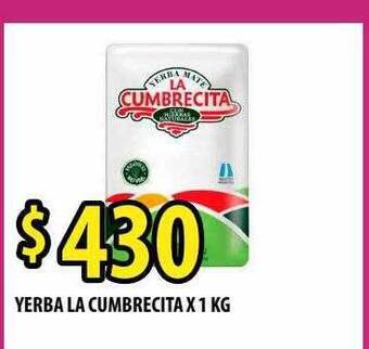 Punto Mayorista Yerba la cumbrecita oferta