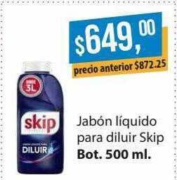 Supermercados Damesco Jabón líquido para diluir skip oferta