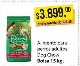 Supermercados Damesco Alimento para perros adultos dog chow oferta