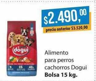 Supermercados Damesco Alimento para perros cachorros dogui oferta