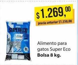 Supermercados Damesco Alimento para gatos super eco oferta