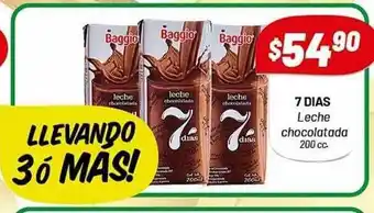 Almacor 7 dias leche chocolatada oferta
