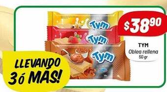 Almacor Tym oblea rellena oferta