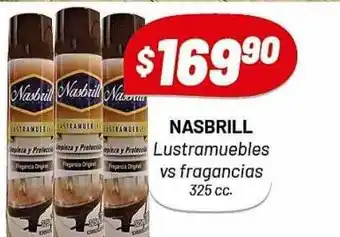 Almacor Nasbrill lustramuebles vs fragancias oferta
