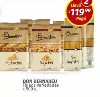 Don bernabeu fideos variedades