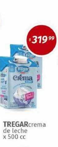 Arcoiris Supermercados Tregar crema de leche oferta