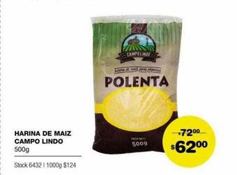 Atomo Conviene Harina de maiz campo lindo oferta