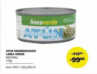 Atomo Conviene Atun desmenuzado linea verde natural oferta