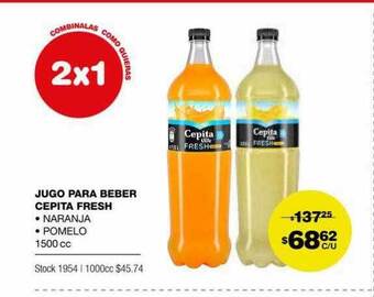 Atomo Conviene Jugo para beber cepita fresh oferta