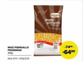 Atomo Conviene Maiz pisingallo prodeman oferta