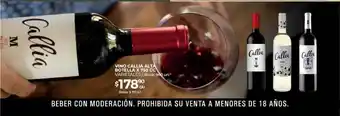 Callia Alta Vino Botella x 750cc