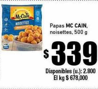 Cooperativa Obrera Papas mc cain noisettes oferta