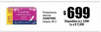 Cooperativa Obrera Protectores diarios carefree oferta