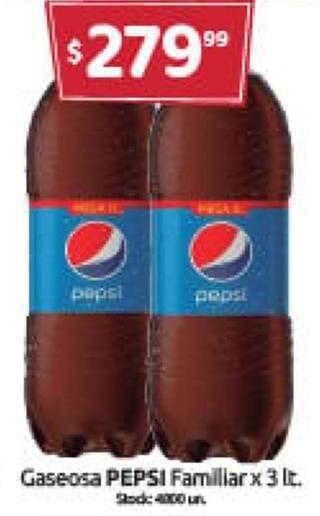 Cordiez Gaseosa pepsi familiar oferta
