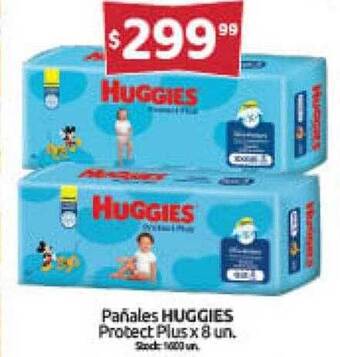 Pañales huggies protect plus