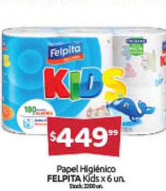 Cordiez Papel higiénico felpita kids oferta