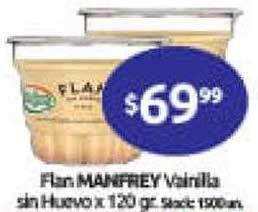 Cordiez Flan manfrey vainilla sin hueso oferta