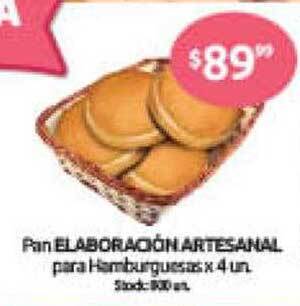 Cordiez Pan elaboración artesanal para hamburguesas oferta