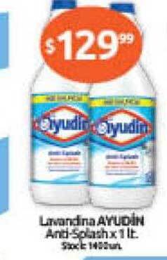 Cordiez Lavandina ayudin anti-splash oferta