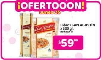 Cordiez Fideos san agustin oferta