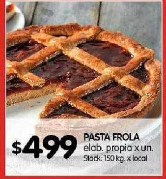 Disco Pasta frola oferta