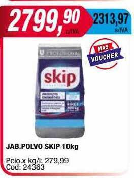 Maxiconsumo Jab. polvo skip oferta