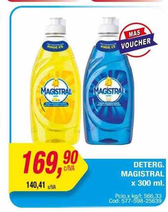 Maxiconsumo Deterg. magistral oferta