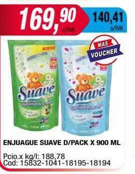 Maxiconsumo Enjuague suave d pack oferta