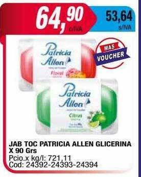 Maxiconsumo Jab toc patricia allen glicerina oferta