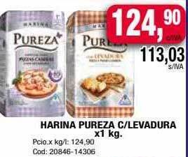 Maxiconsumo Harina pureza c levadura oferta