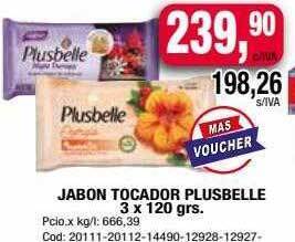 Maxiconsumo Jabon tocador plusbelle oferta