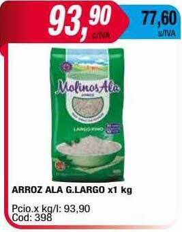 Maxiconsumo Arroz ala g. largo oferta