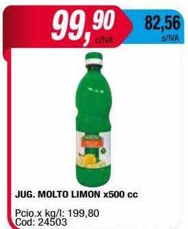 Maxiconsumo Jug. molto limon oferta