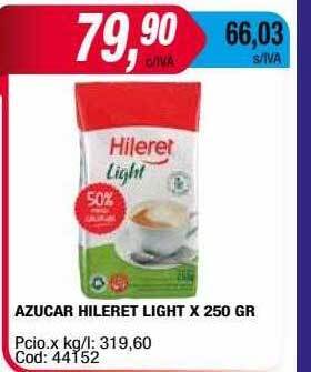 Maxiconsumo Azucar hileret light oferta