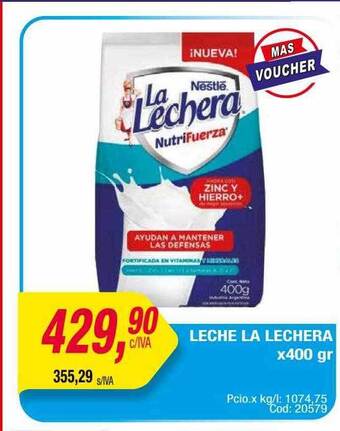 Maxiconsumo Leche la lechera oferta