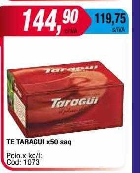 Maxiconsumo Te taragui oferta