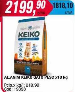 Maxiconsumo Al.anim keiko gato pesc oferta