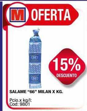 Maxiconsumo Salame oferta