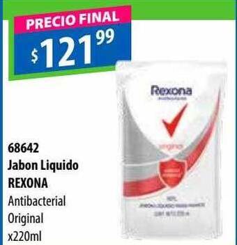 Micropack Jabon liquido rexona oferta