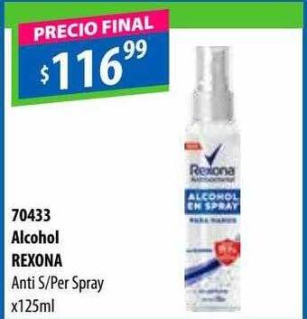 Micropack Alcohol rexona oferta