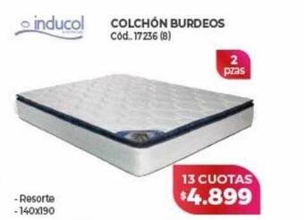 Naldo Lombardi Colchón burdeos oferta