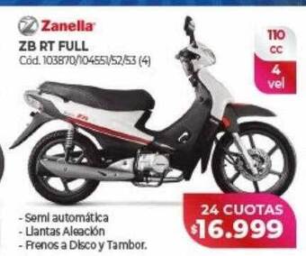 Naldo Lombardi Zanella zb rt full oferta