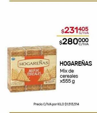 Nini Mayorista Hogareñas mix de cereales oferta