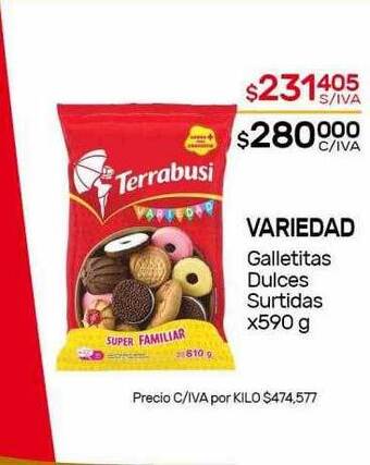 Nini Mayorista Variedad galletitas dulces surtidas oferta