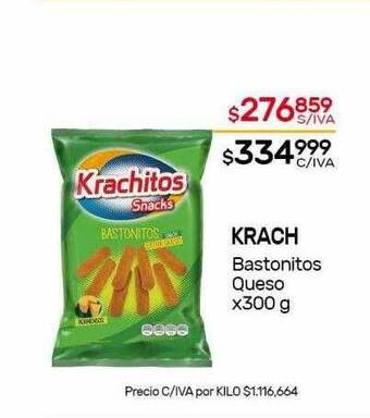 Nini Mayorista Krach bastonitos queso oferta