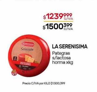 Nini Mayorista La serenisima pategras s-lactosa horma oferta