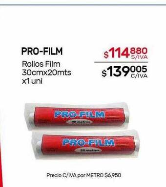 Nini Mayorista Pro-film rollos film oferta
