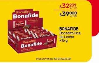 Nini Mayorista Bonafide bocadito dce de leche oferta