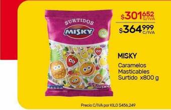 Nini Mayorista Misky caramelos masticables surtido oferta